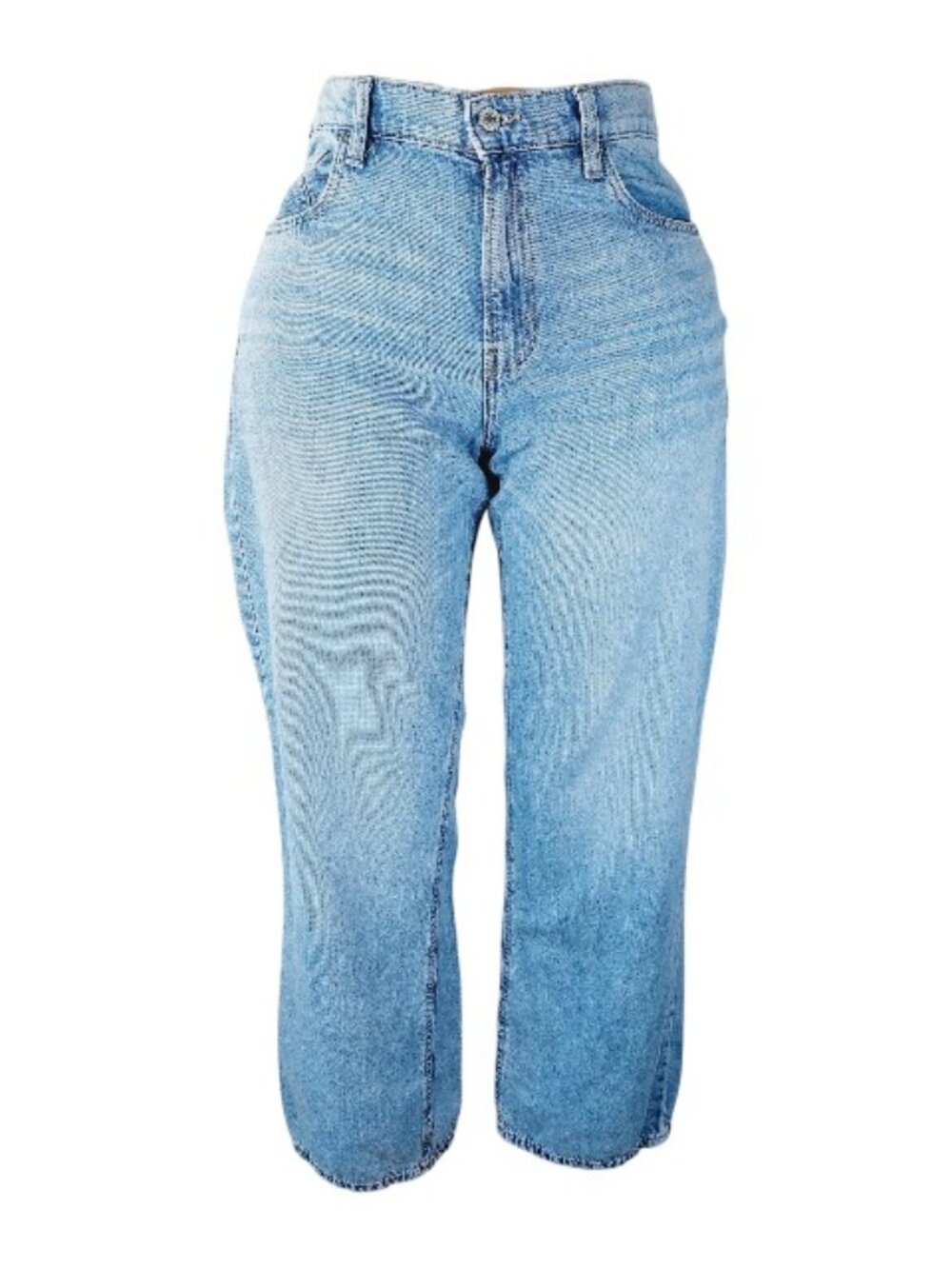 Lucky Brand Women's Blue Med-Wash High-Rise Classic Straight Denim Jeans Size 6
